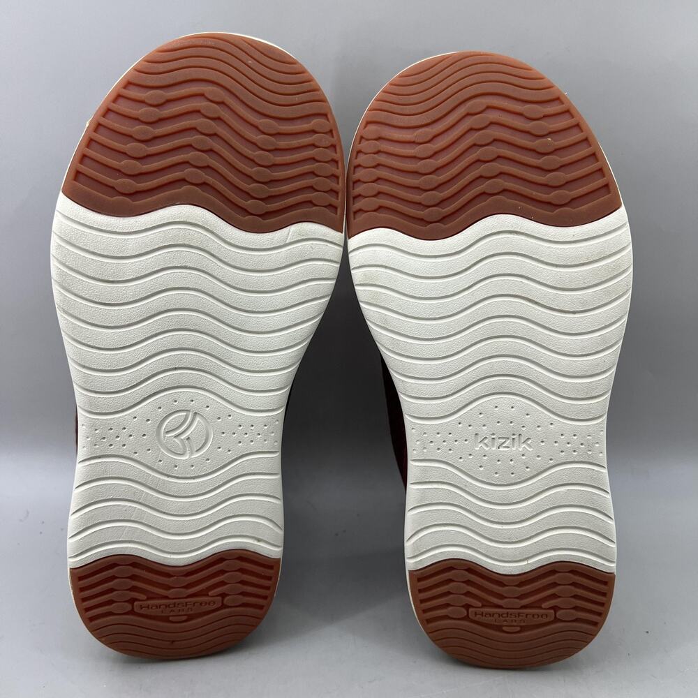 Kizik Lima Shoes Women Size 8.5 4E X-Wide Red Mesh Comfort Athletic Sneakers - Picture 7 of 8
